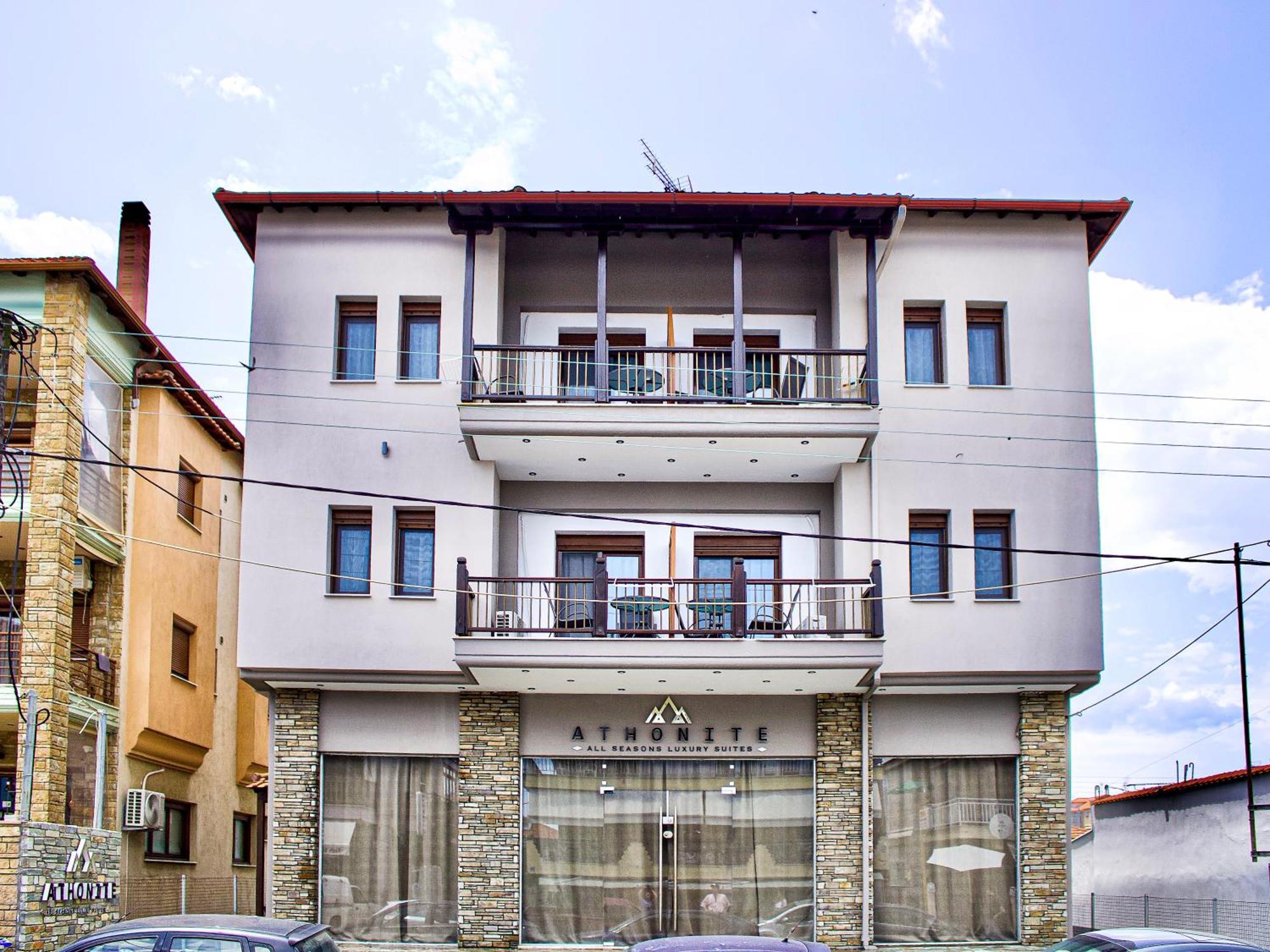 إيريسوس Athonite All Seasons Luxury Suites المظهر الخارجي الصورة